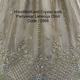 Royal Motif Hand Work Bridal Lehenga