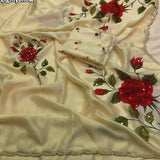 Blooming Georgette Printed Saree