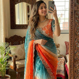 Premium Space Silk Saree