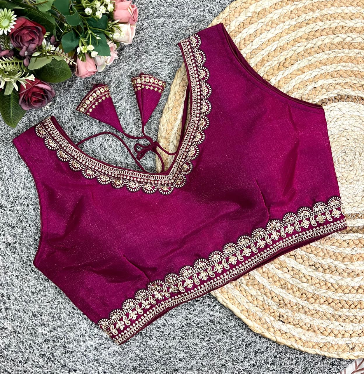 Mahi Designer Saree Blouse