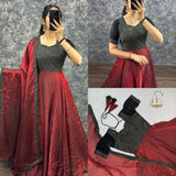 Traditional Soft Fendy Anarkali Gown