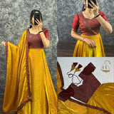 Traditional Soft Fendy Anarkali Gown