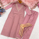 Presenting Roman Silk Straight Suit