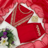 Presenting Roman Silk Straight Suit