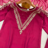 Presenting Roman Silk Straight Suit