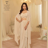 Premium Kaniza Indo-Lehenga Set