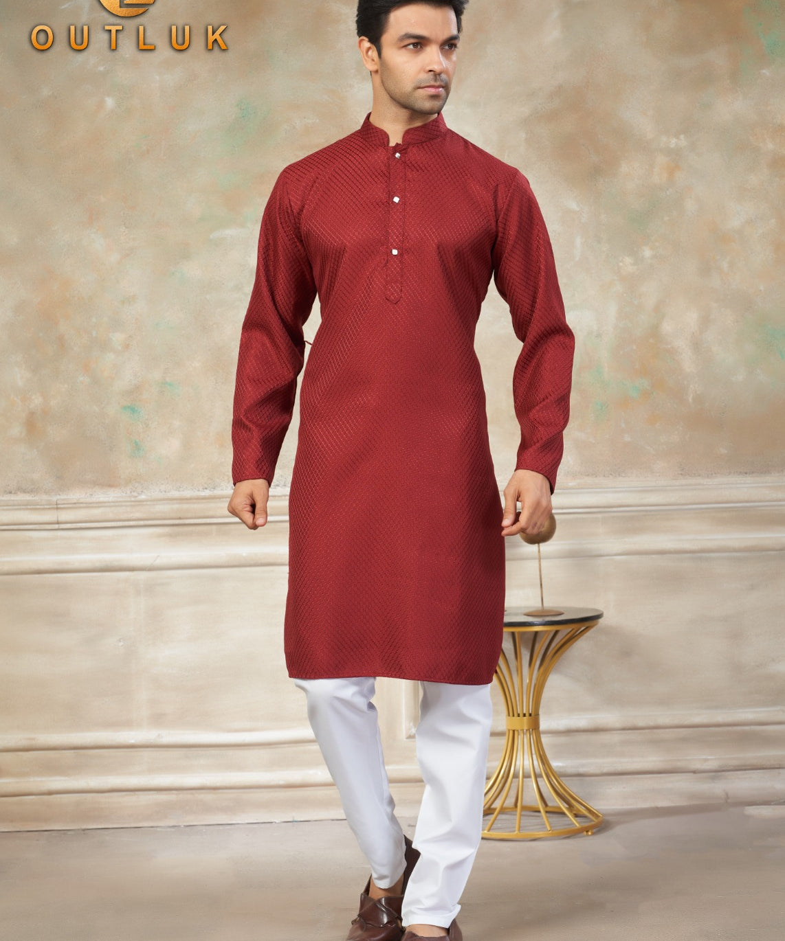 Occasionally Reyon Men's Kurta