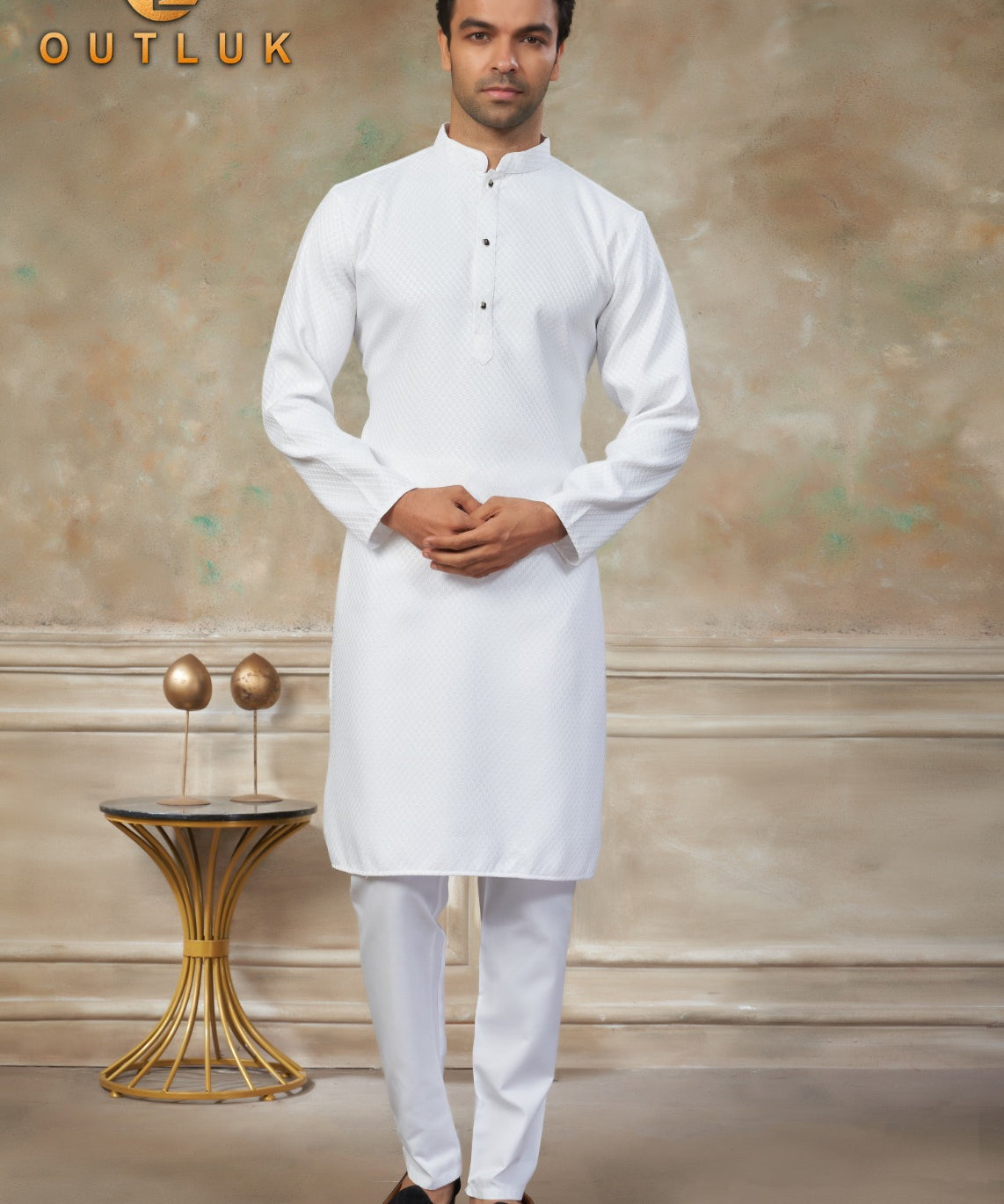 Occasionally Reyon Men's Kurta