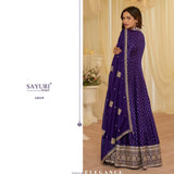 Aaradhana Viscose Silk Anarkali Gown