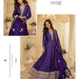 Aaradhana Viscose Silk Anarkali Gown