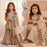 Premium Kids Silk Top Sharara