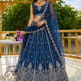 Lavish Wedding Beads Work Lehenga