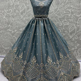 Lavish Wedding Beads Work Lehenga