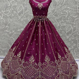 Lavish Wedding Beads Work Lehenga