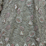 Royal Wedding Net Hand Work Lehenga