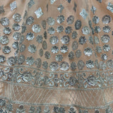 Gorgeous Peach Bridal Embroidered Lehenga