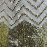 Alluring Net Sequence Work Lehenga