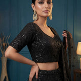 Attractive Bridal Dimond Work Lehenga