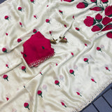 Radhika Viscose Rangoli Silk Saree