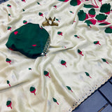 Radhika Viscose Rangoli Silk Saree