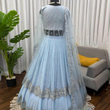 Charming Georgette Top Lehenga