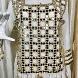 Ramzan Special Silk Crop Top