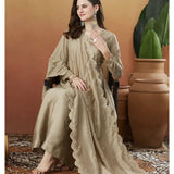 Blooming Vichitra Silk Anarkali Suit