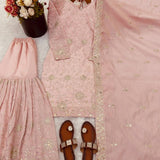 Premium Embroidered Top Sharara