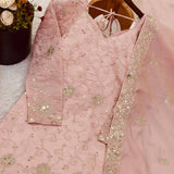 Premium Embroidered Top Sharara