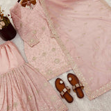 Premium Embroidered Top Sharara