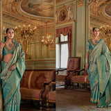 Excellent Wedding Tissue Silk Saree