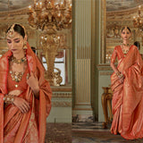 Excellent Wedding Tissue Silk Saree