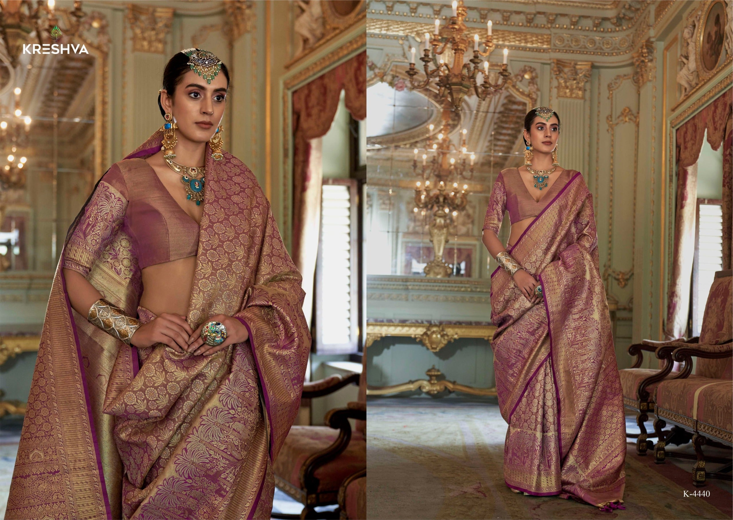 Excellent Wedding Tissue Silk Saree