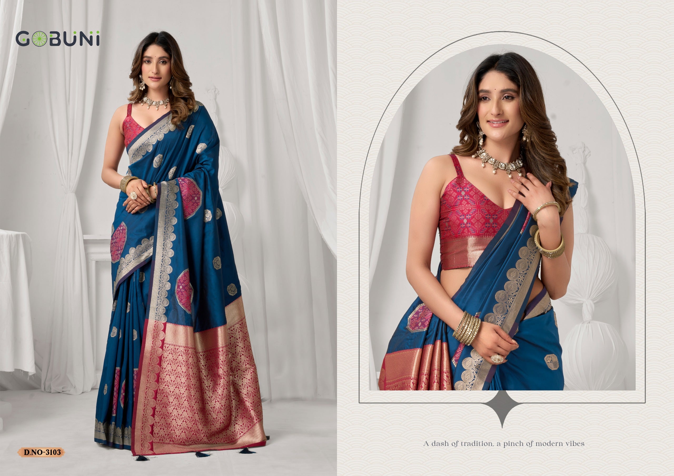 Luxury Gobuni Soft Silk Saree