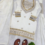 Ethnic Fandy Silk Top Sharara