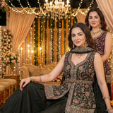 Boutique Georgette Embroidered Suit