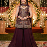 Boutique Georgette Embroidered Suit
