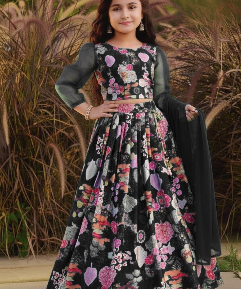 Exclusive Kids FLoral Print Lehenga