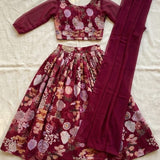 Exclusive Kids FLoral Print Lehenga