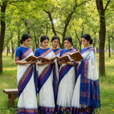 Korvai Designer Cotton Silk Saree