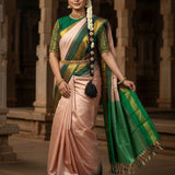 Korvai Designer Cotton Silk Saree
