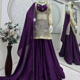 Attractive Fandy Silk Top Lehenga