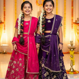 Kids Designer Wedding Lehenga Choli