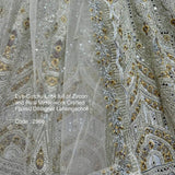 Eye-catchy Zircon Bridal Lehenga