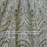 Eye-catchy Zircon Bridal Lehenga