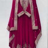 Eid Festive Georgette Flared Suit