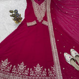 Eid Festive Georgette Flared Suit