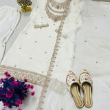 Designer Shiny Embroidered Suit