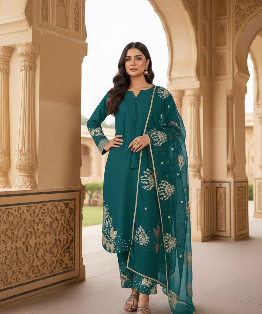 PartyLook Natural Crepe Suit