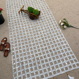 Dashing Mirror Work Duppta Suit